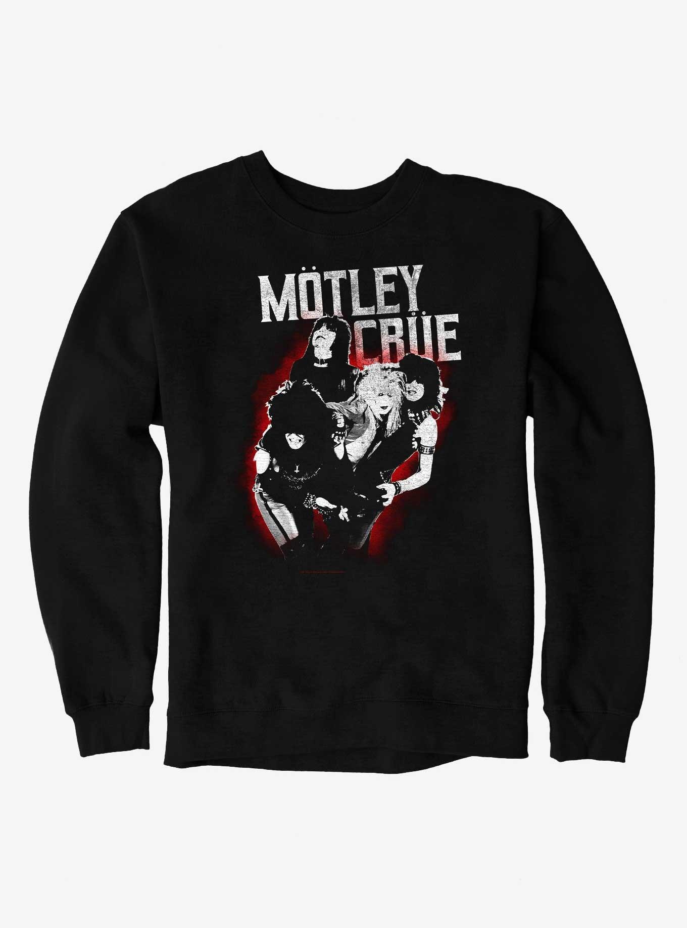Motely Crue Group Photo Sweatshirt, , hi-res