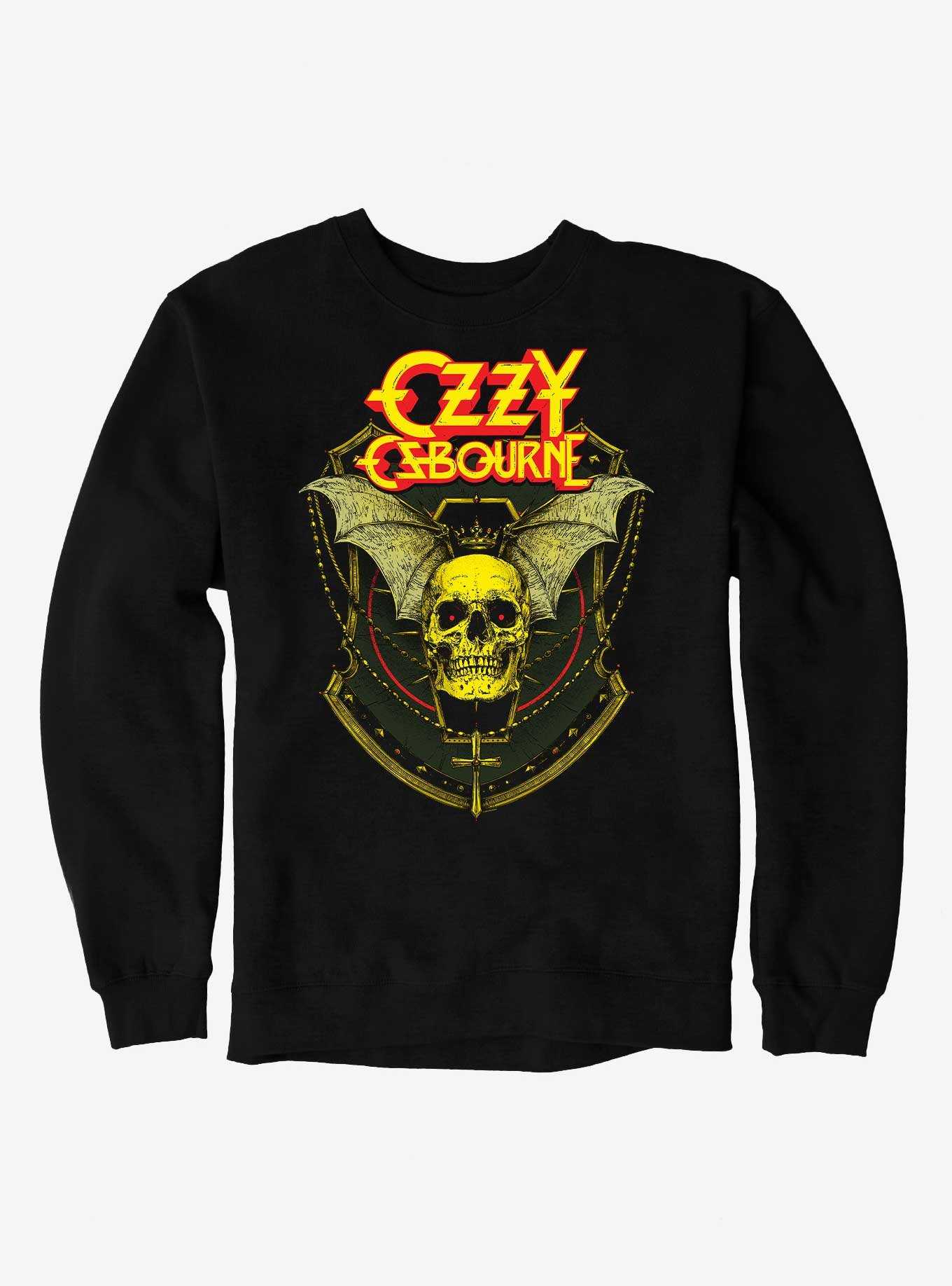 Ozzy Osbourne Winged Skull Sweatshirt, , hi-res