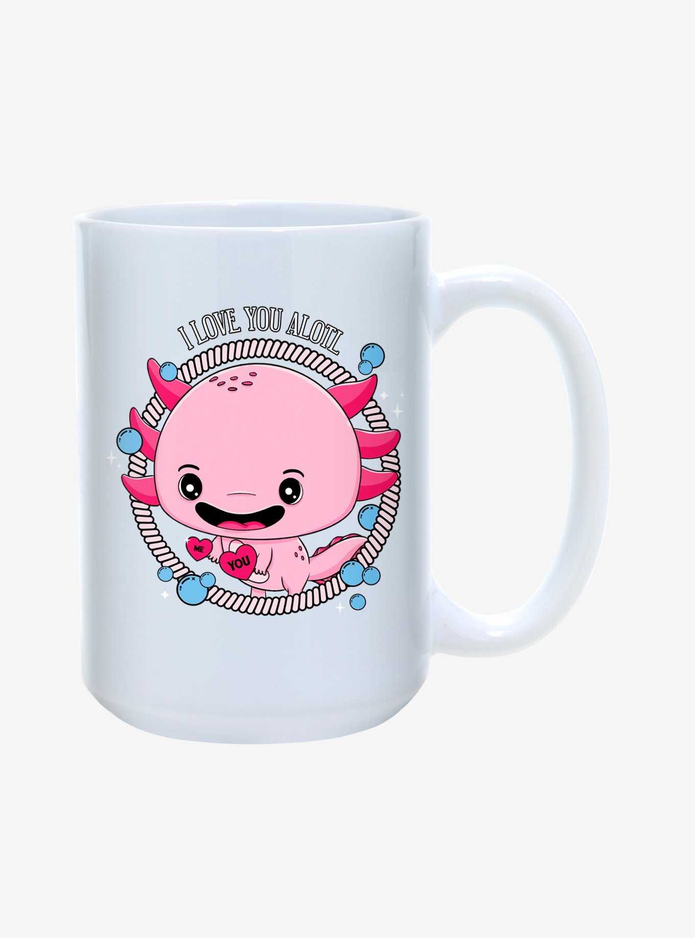 Kawaii Axolotl Water Dragon Cosplay gift idea Coffee Mug by