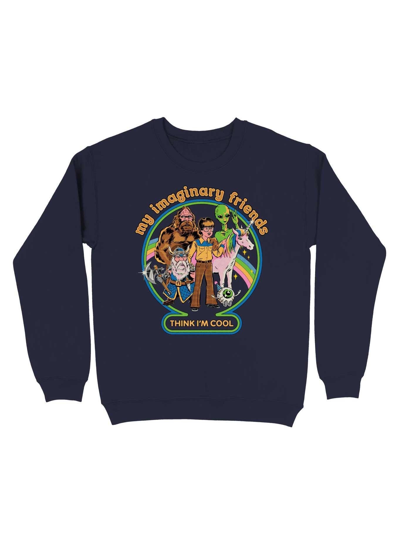 My Imaginary Friends Sweatshirt By Steven Rhodes | Hot Topic