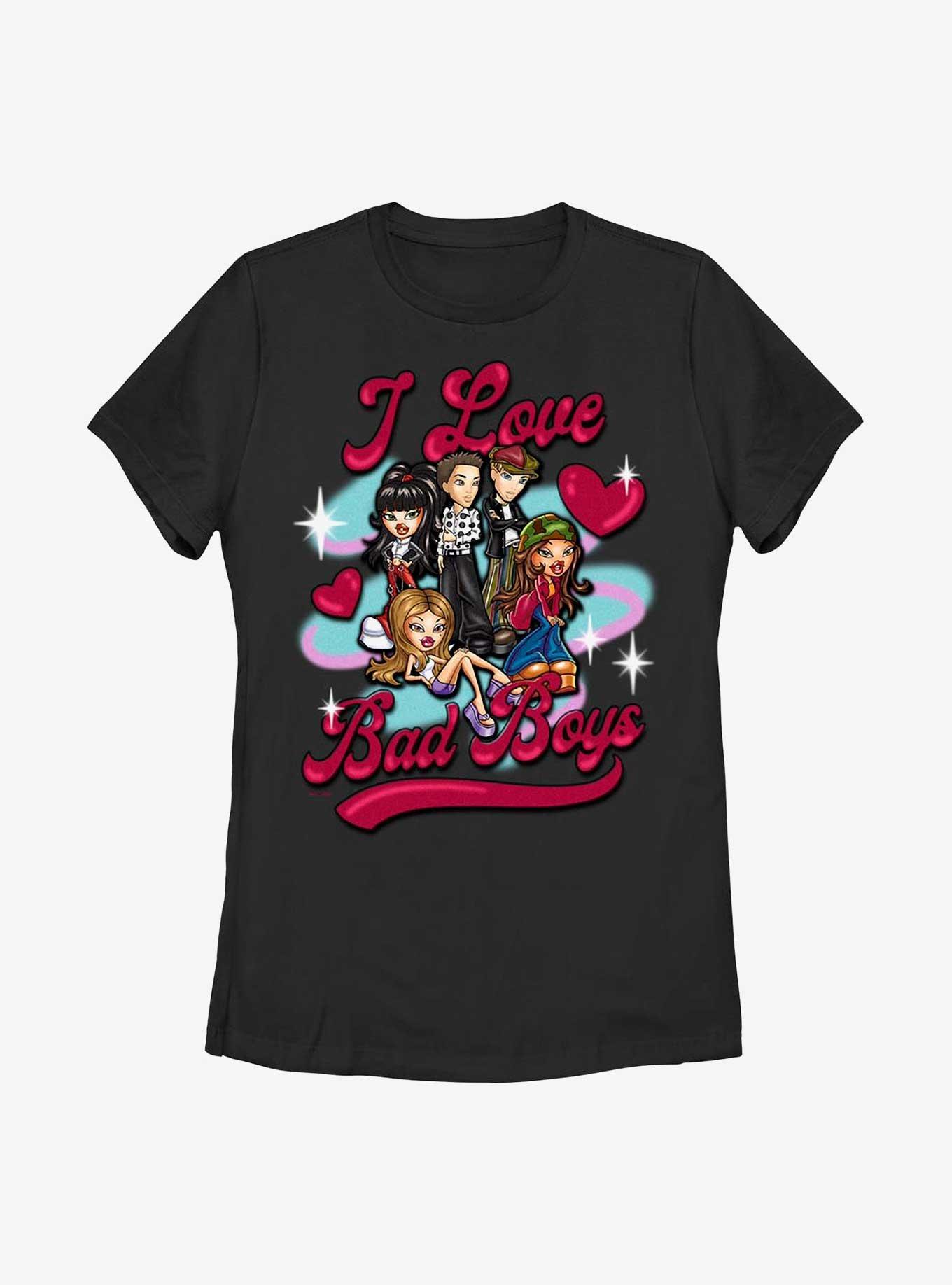 Bratz I Love Bad Boys Womens T-Shirt, , hi-res