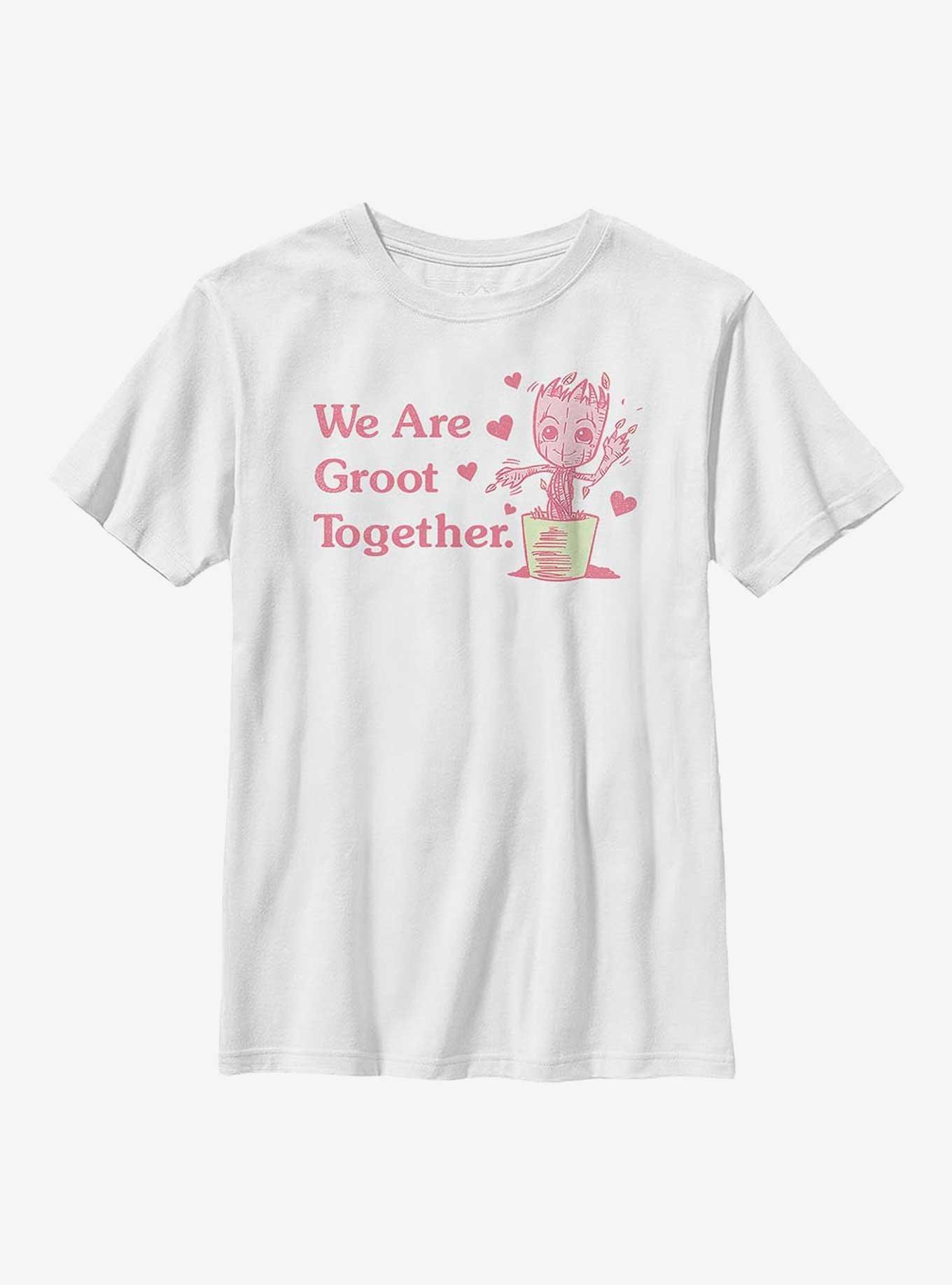 Marvel Guardians of the Galaxy We Are Groot Together Youth T-Shirt, , hi-res