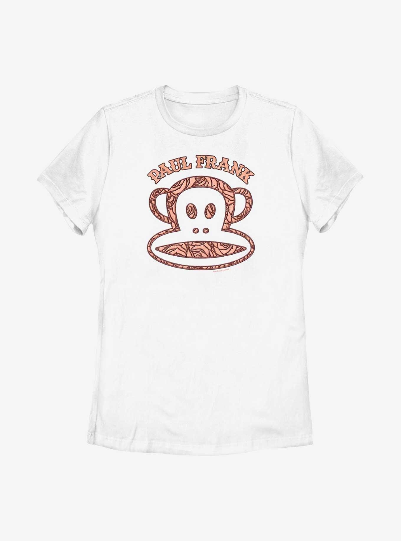 Paul Frank Monkey Face Icon Womens T-Shirt, WHITE, hi-res