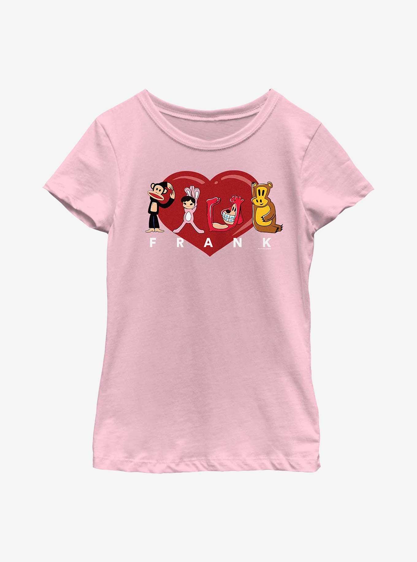 Paul Frank Love Frank Characters Youth Girls T-Shirt, , hi-res