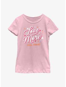 Paul Frank Love More Youth Girls T-Shirt, , hi-res