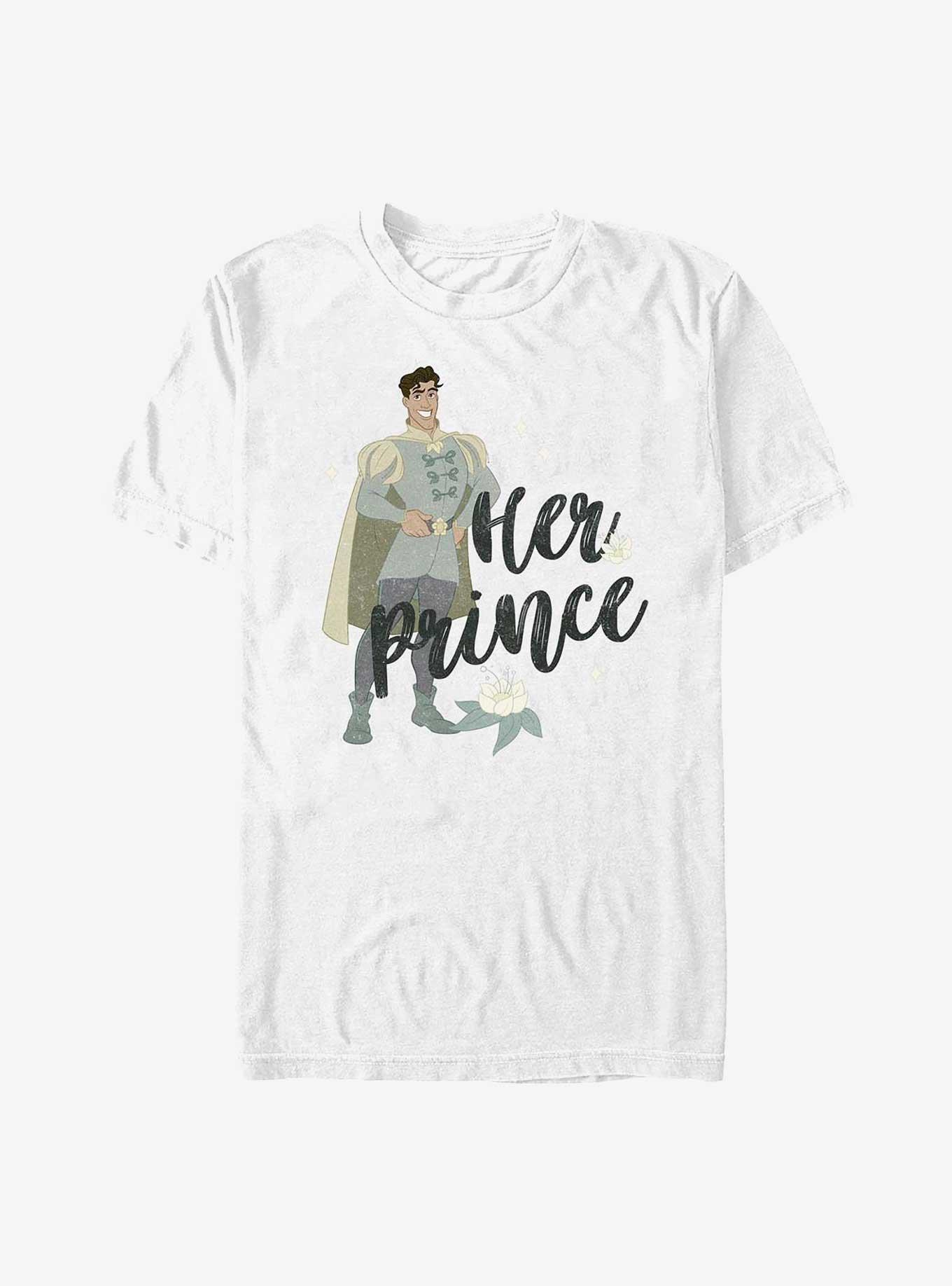 Disney Princesses Her Prince Naveen T-Shirt, WHITE, hi-res