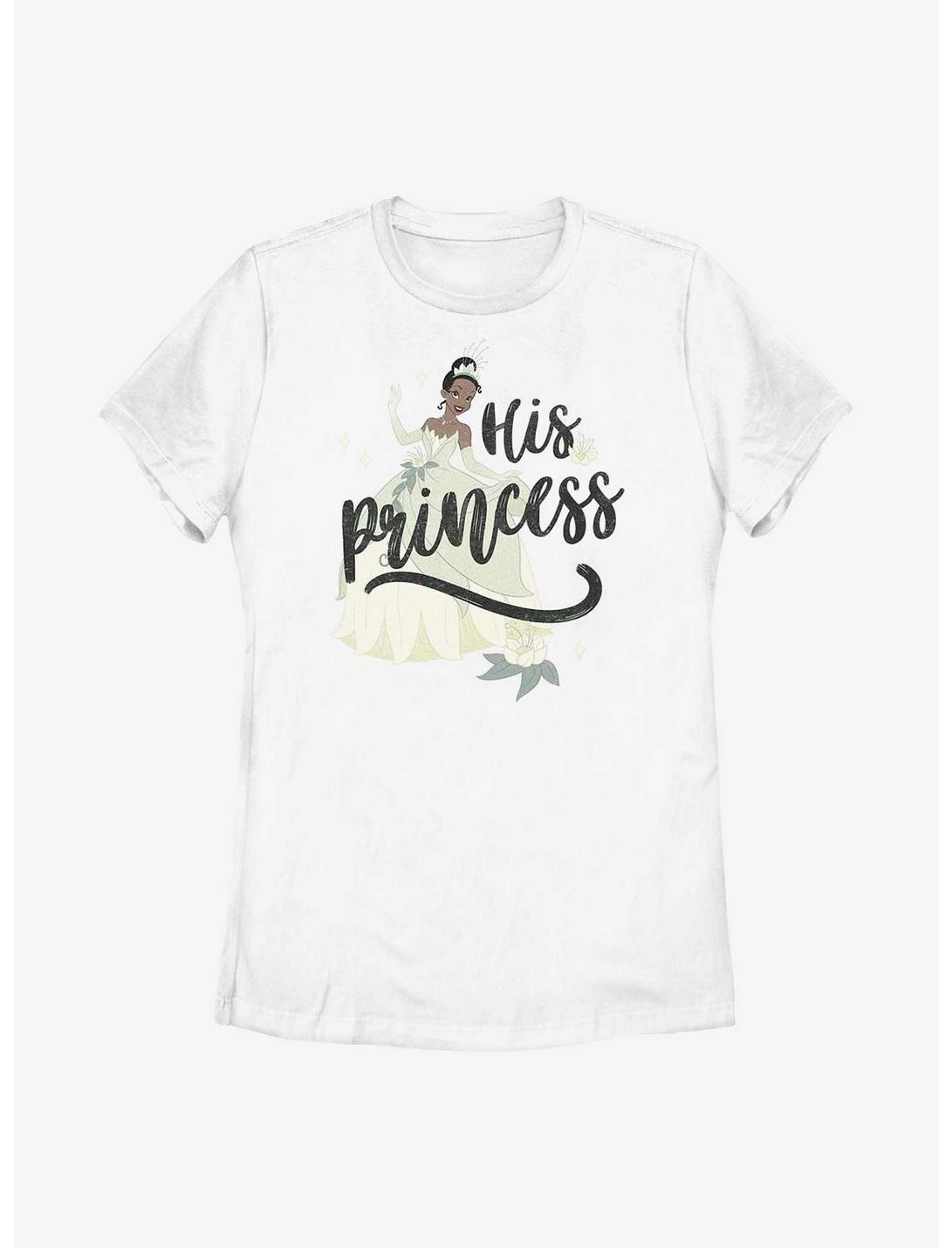Disney Princesses His Princess Tiana Womens T-Shirt, WHITE, hi-res