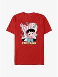 Paul Frank Bunny Girl Valentine T-Shirt, RED, hi-res