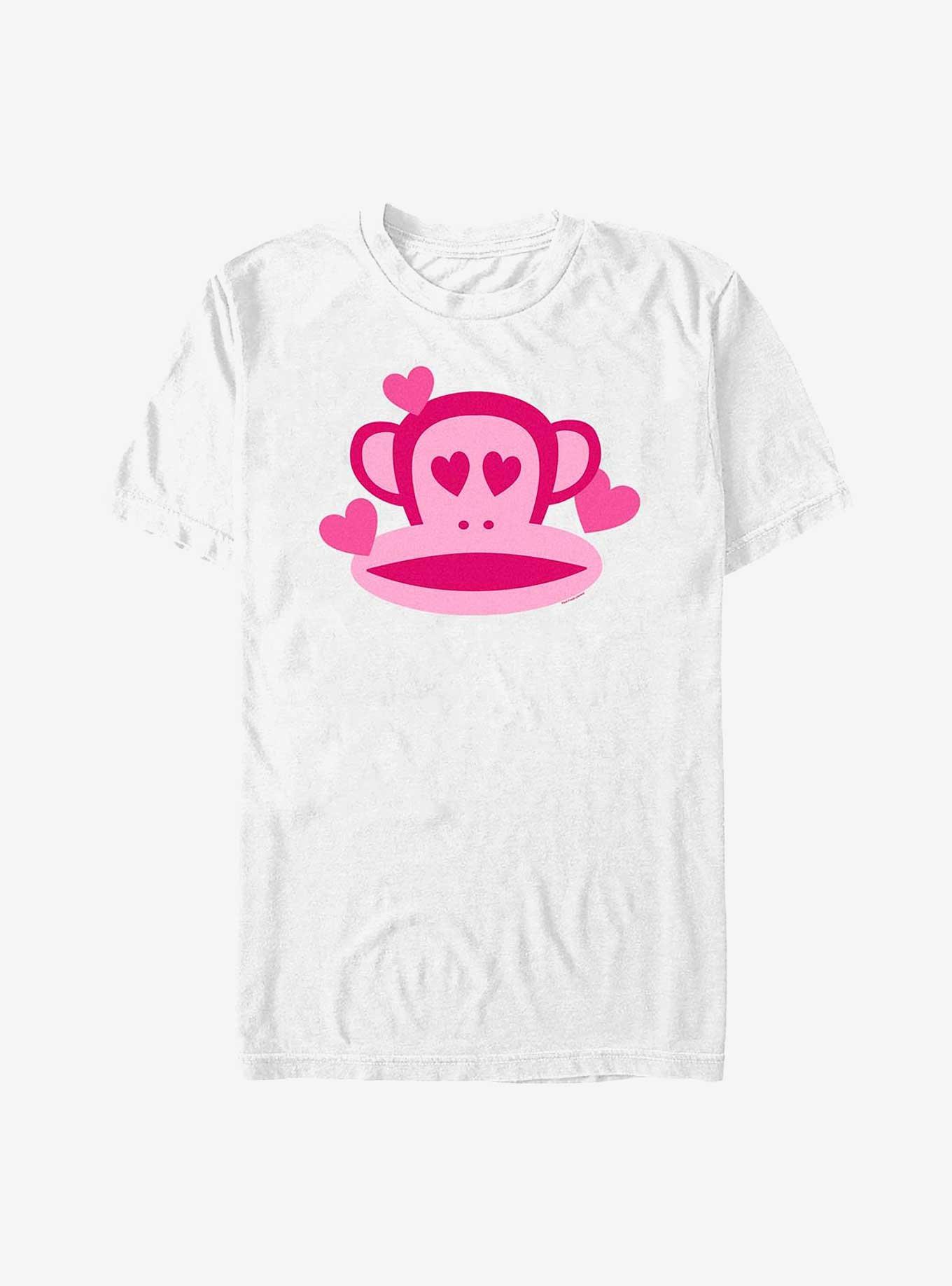Paul Frank Julius Monkey Heart T-Shirt, WHITE, hi-res