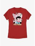 Paul Frank Bunny Girl Valentine Womens T-Shirt, RED, hi-res