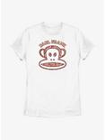 Paul Frank Monkey Face Icon Womens T-Shirt, WHITE, hi-res