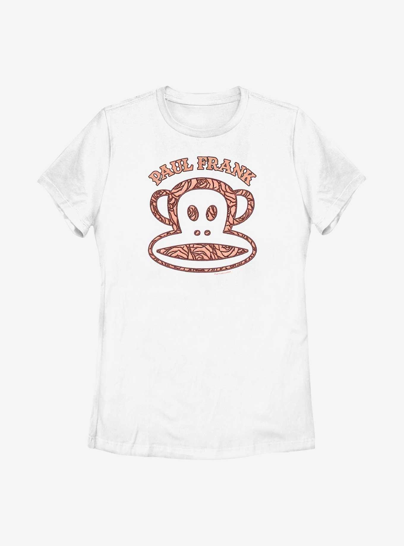 Paul Frank Monkey Face Icon Womens T-Shirt, WHITE, hi-res