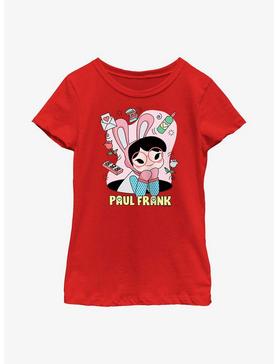 Paul Frank Bunny Girl Valentine Youth Girls T-Shirt, , hi-res