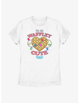Stranger Things Heart Waffley Cute Womens T-Shirt, , hi-res