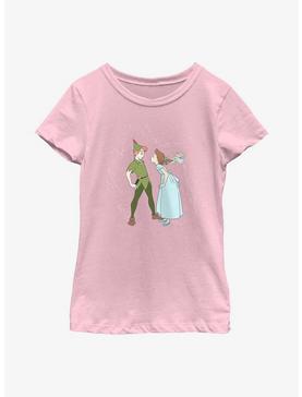Disney Tinker Bell Peter & Wendy Kiss Youth Girls T-Shirt, , hi-res