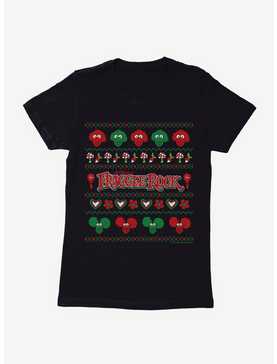 Jim Henson's Fraggle Rock Ugly Christmas Sweater Pattern Womens T-Shirt, , hi-res