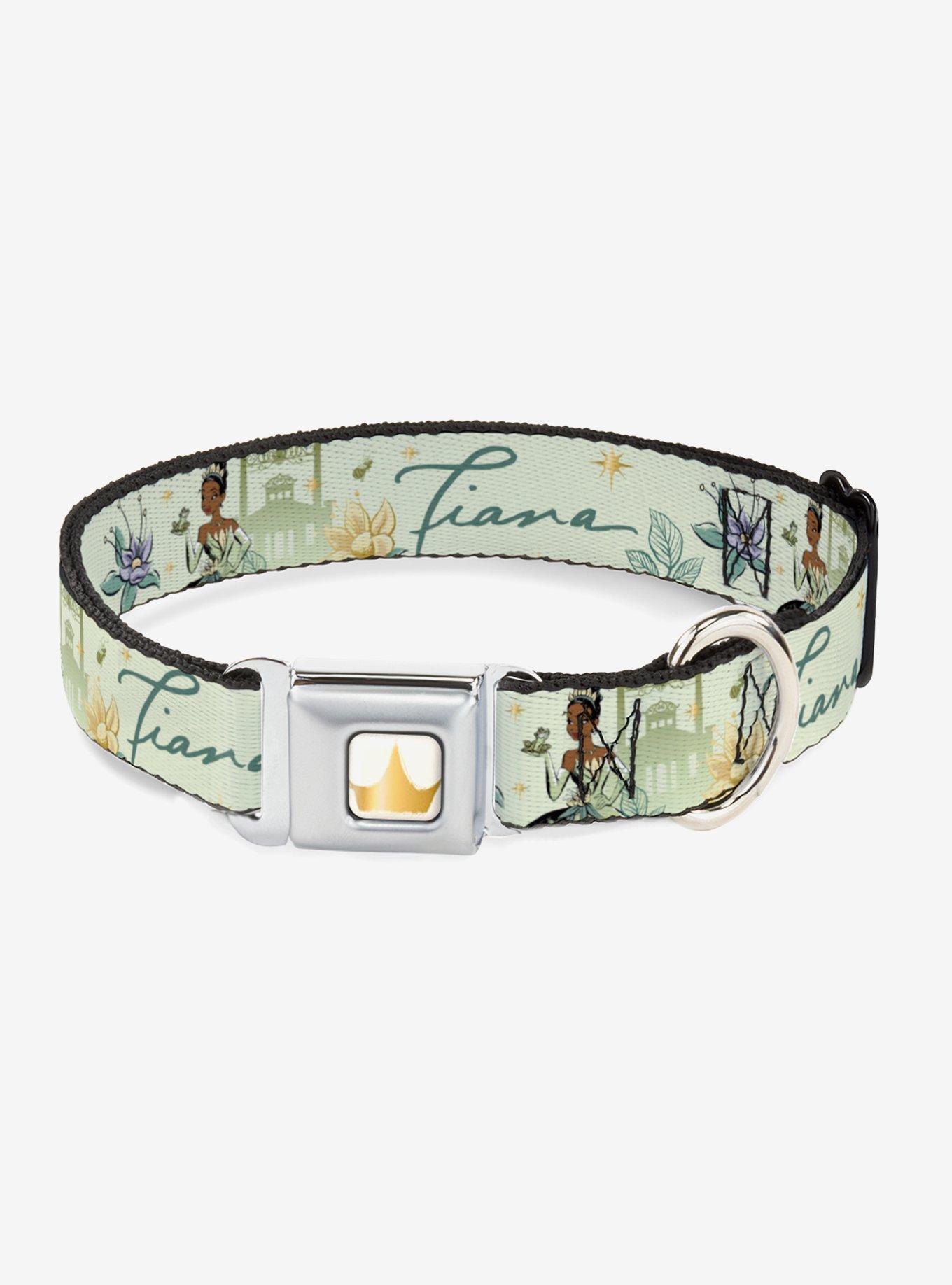 Disney The Princess And The Frog Tiana Palace Seatbelt Buckle Pet Collar, , hi-res