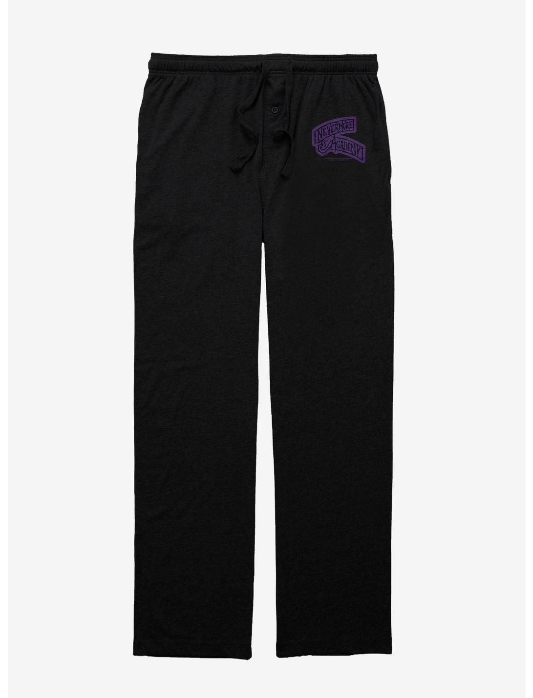 Wednesday Nevermore Academy Pajama Pants, BLACK, hi-res