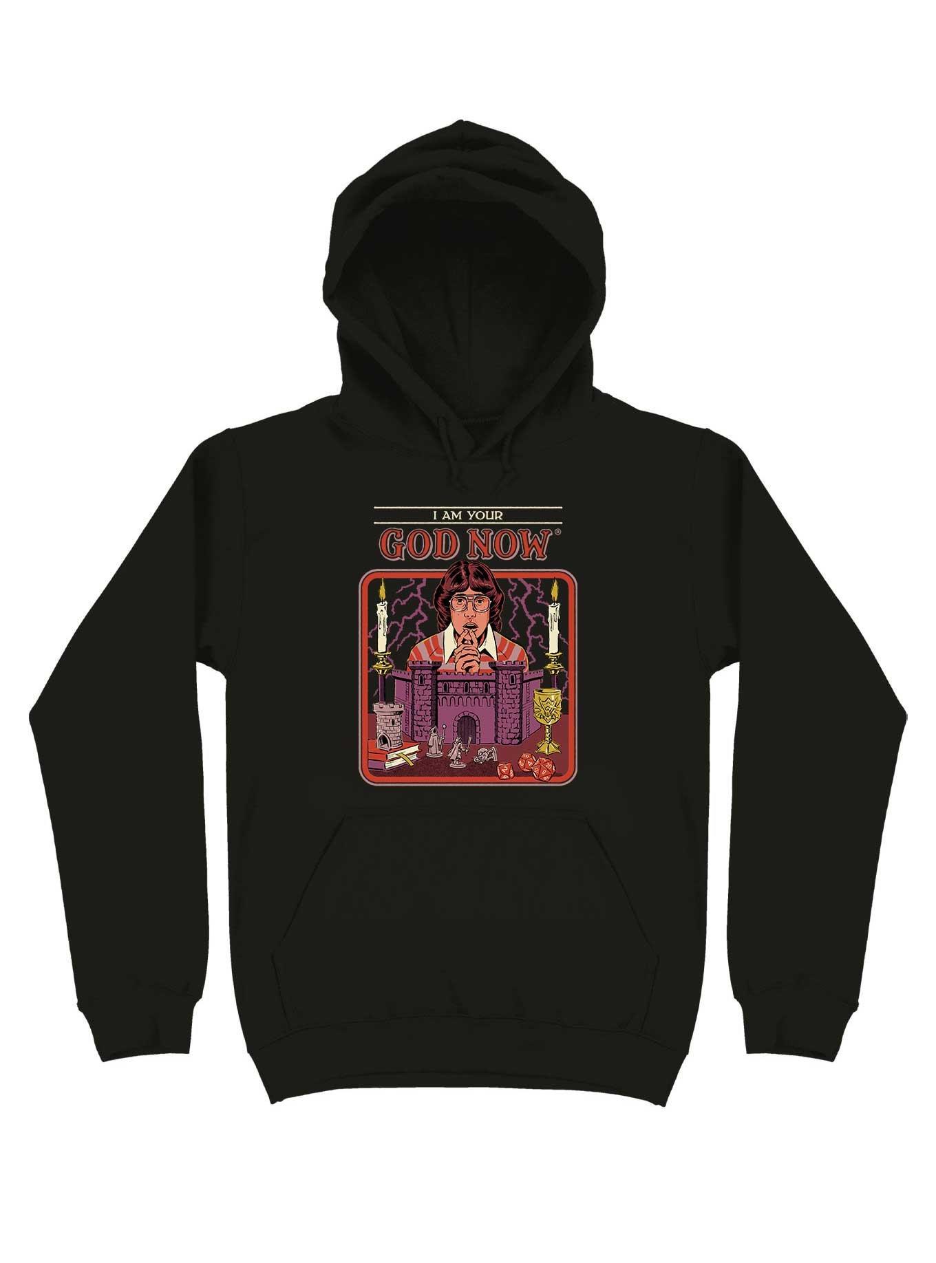 I Am Your God Now Hoodie By Steven Rhodes - BLACK | Hot Topic