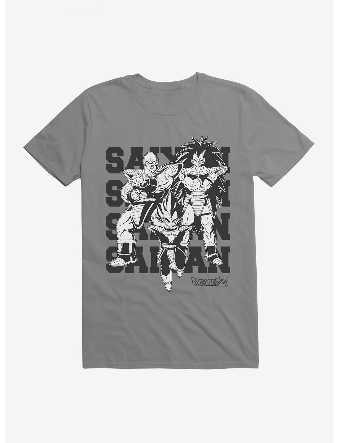 Dragon Ball Z Saiyans T-Shirt, STORM GREY, hi-res
