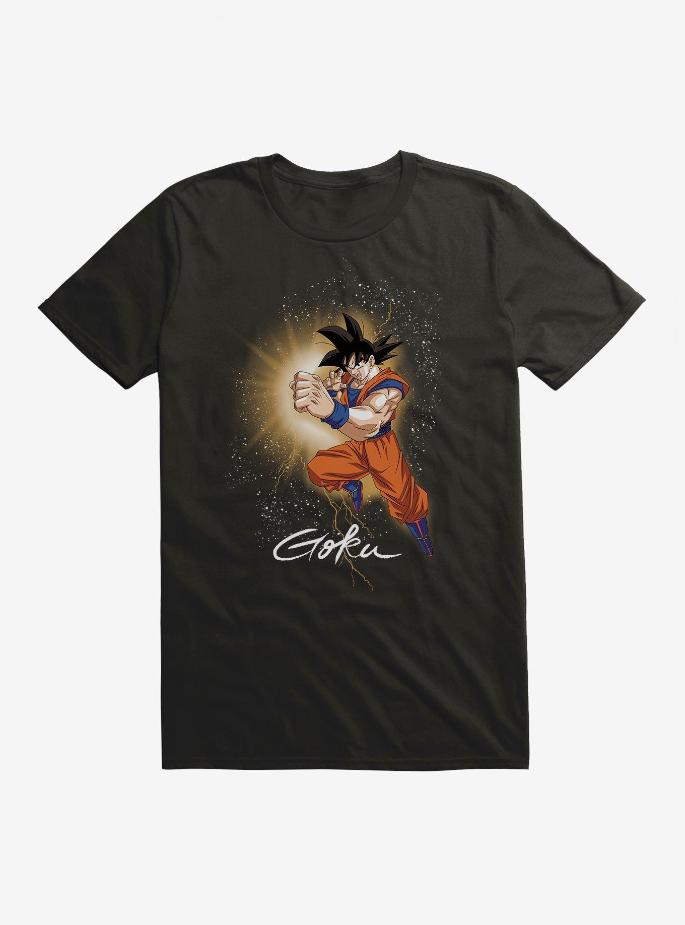 Dragon Ball Super Goku Blast T-Shirt, BLACK, hi-res