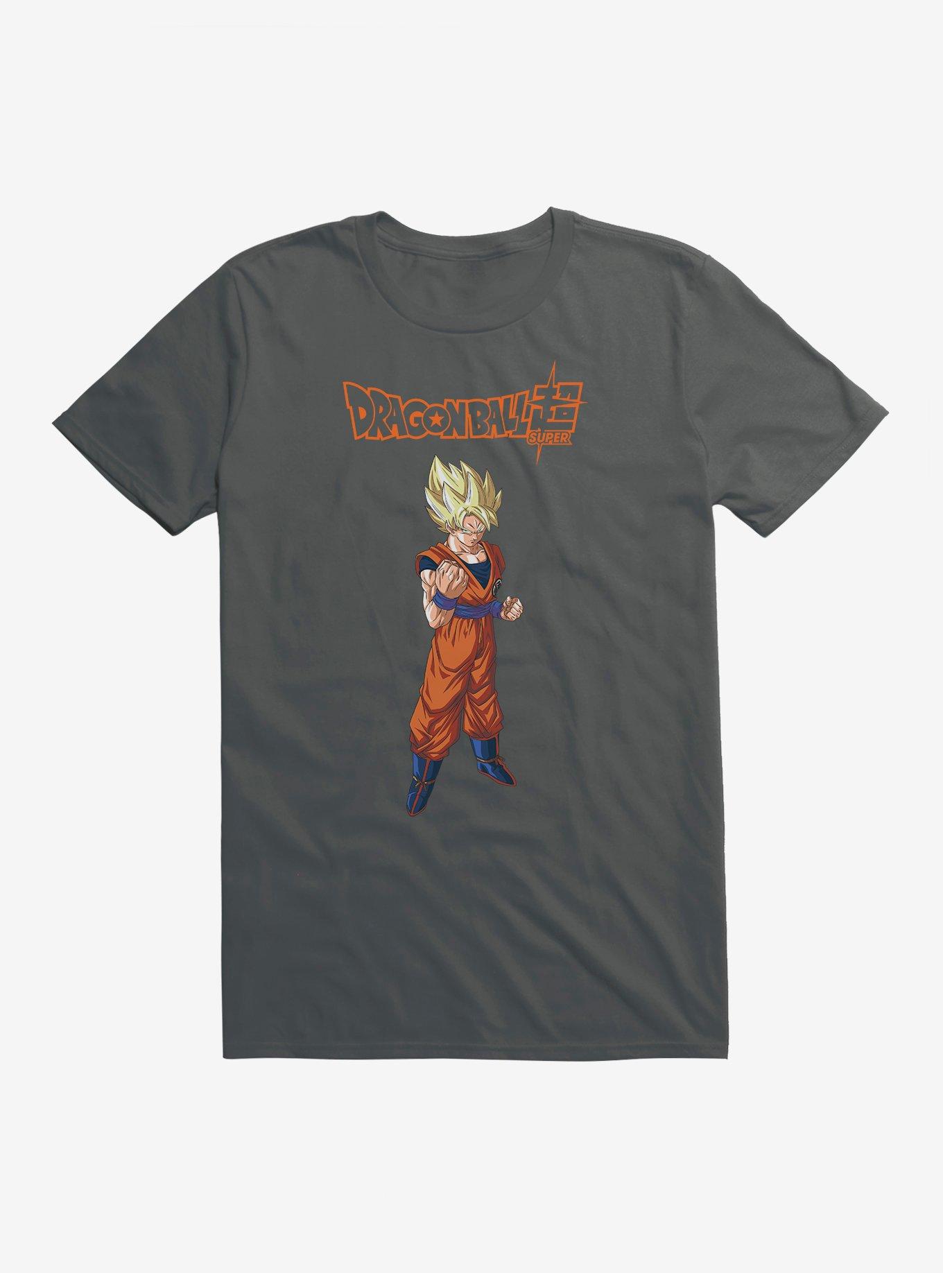 Dragon Ball Super Super Saiyan Goku T-Shirt, CHARCOAL, hi-res