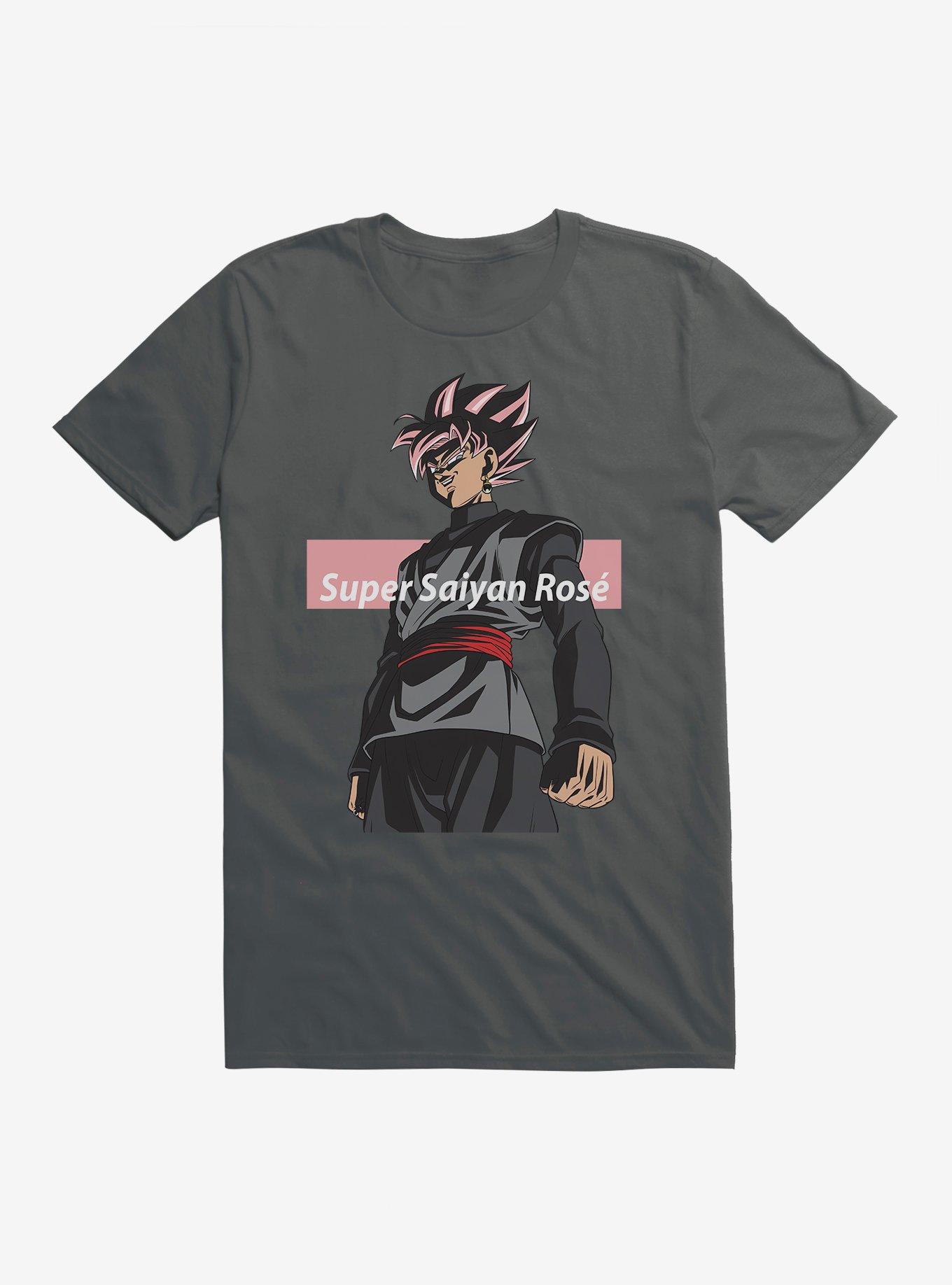 Dragon Ball Super Super Saiyan Ros?age T-Shirt, CHARCOAL, hi-res