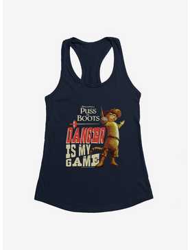 Puss In Boots Danger Is My Game Girls Tank, , hi-res