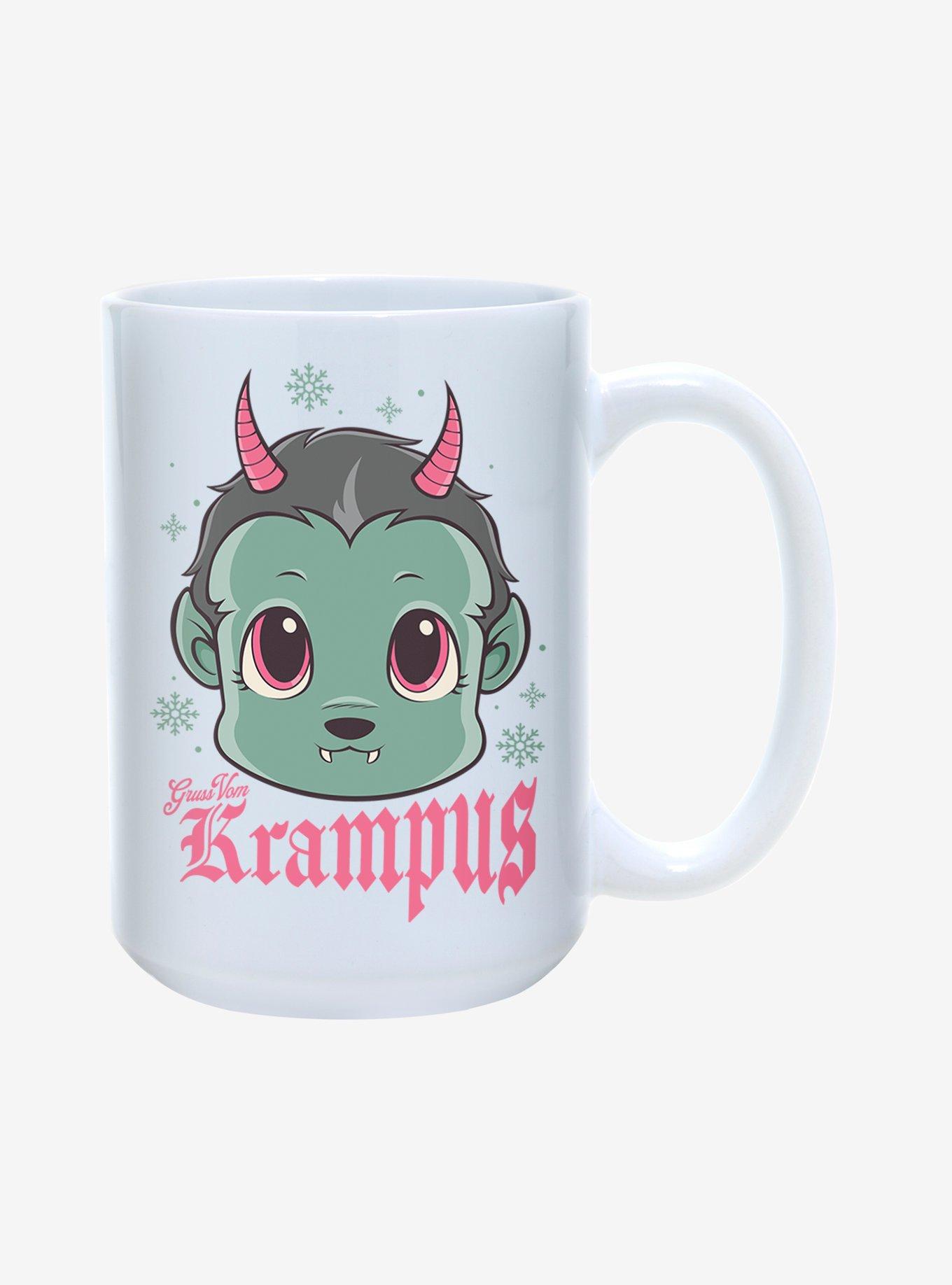 Krampus Chibi Holiday Greetings Mug 15oz, , hi-res