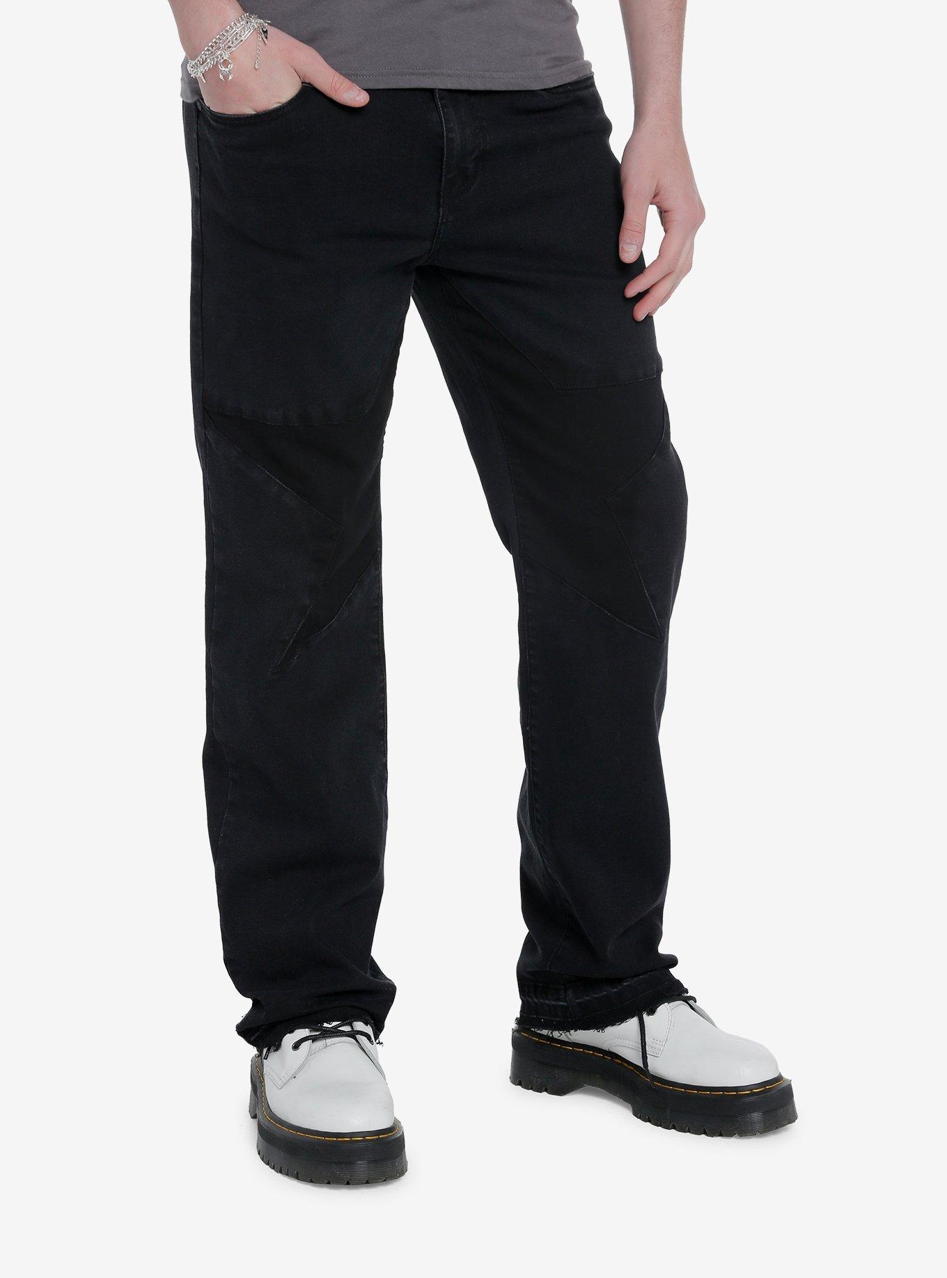 Black Star Slim Fit Denim Pants