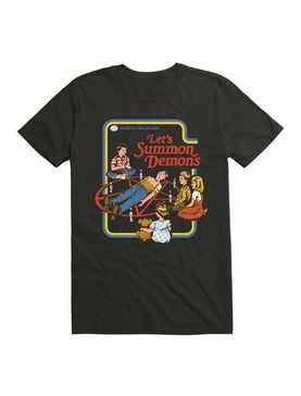 Let's Summon Demons T-Shirt By Steven Rhodes, , hi-res