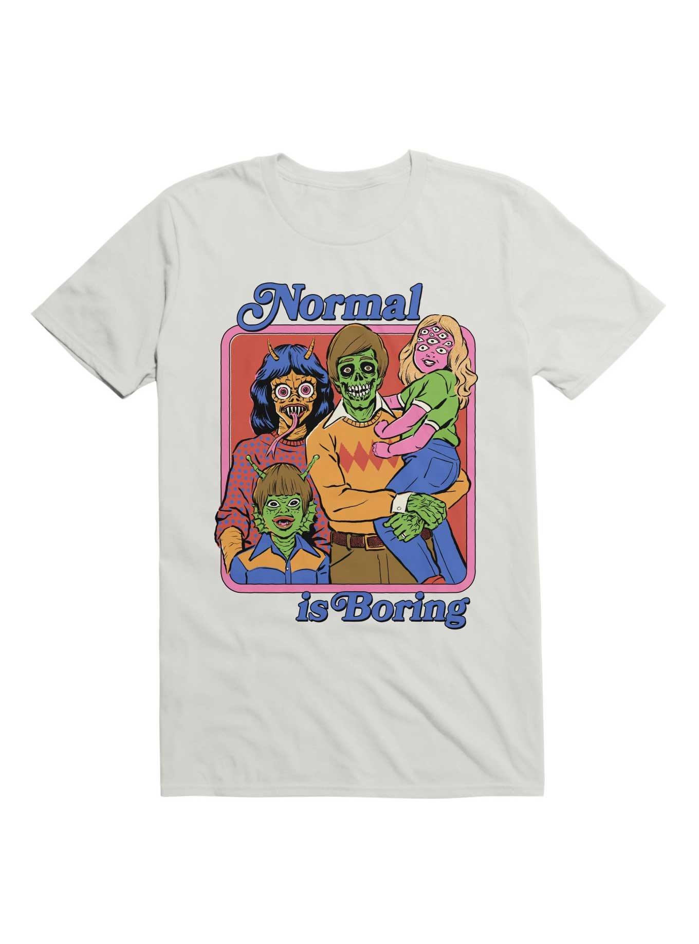 Normal Is Boring T-Shirt By Steven Rhodes - WHITE | Hot Topic