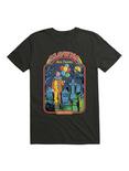 Clowns Are Funny T-Shirt By Steven Rhodes, BLACK, hi-res