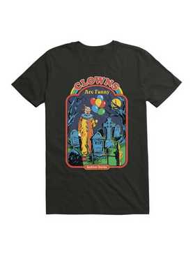 Clowns Are Funny T-Shirt By Steven Rhodes, , hi-res