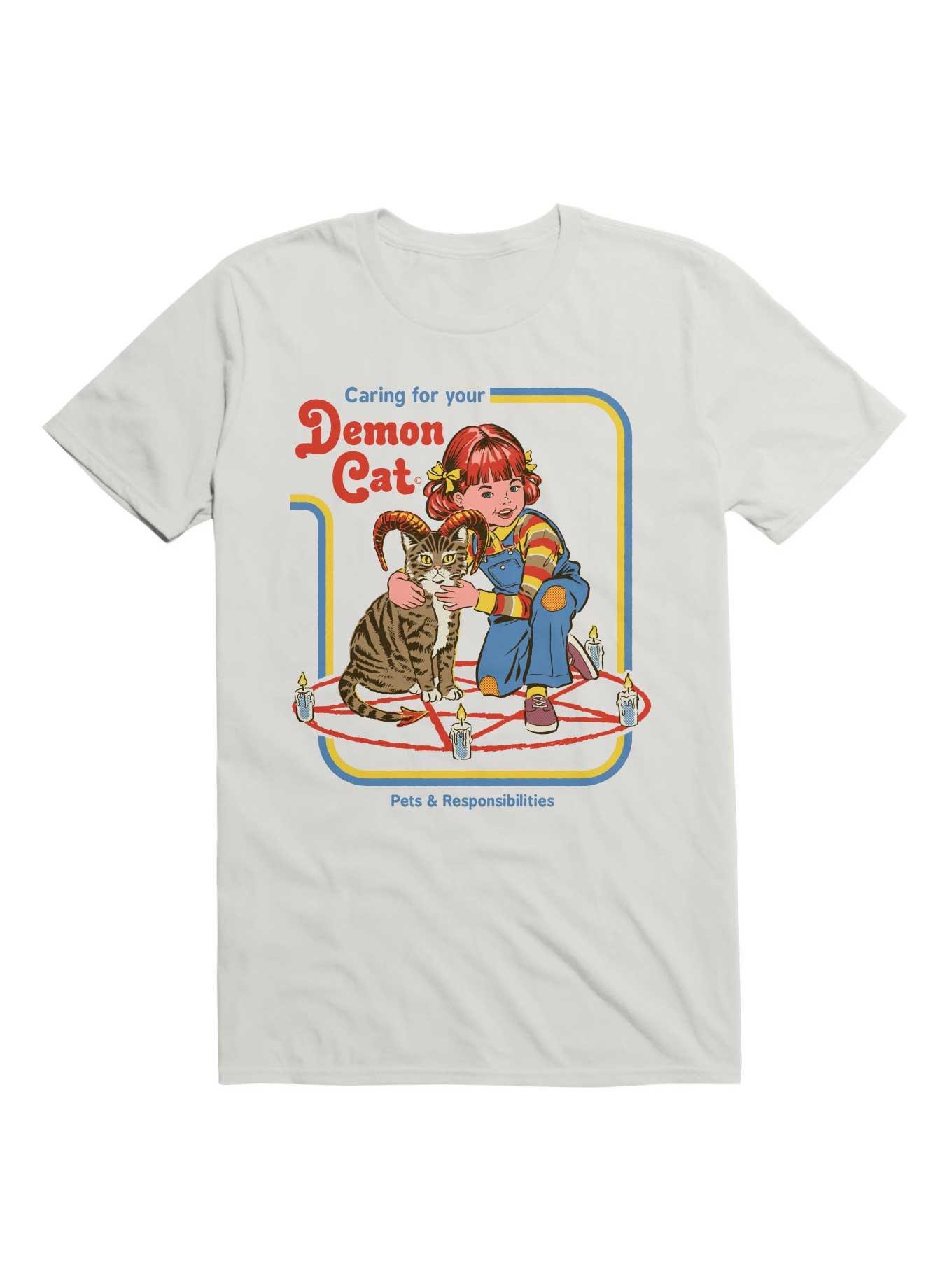 Demon cat outlet shirt