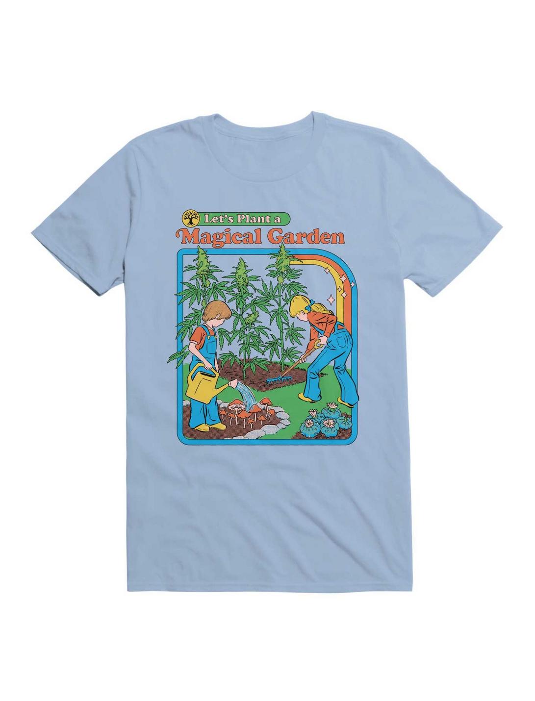 Magical Garden T-Shirt By Steven Rhodes - BLUE | Hot Topic