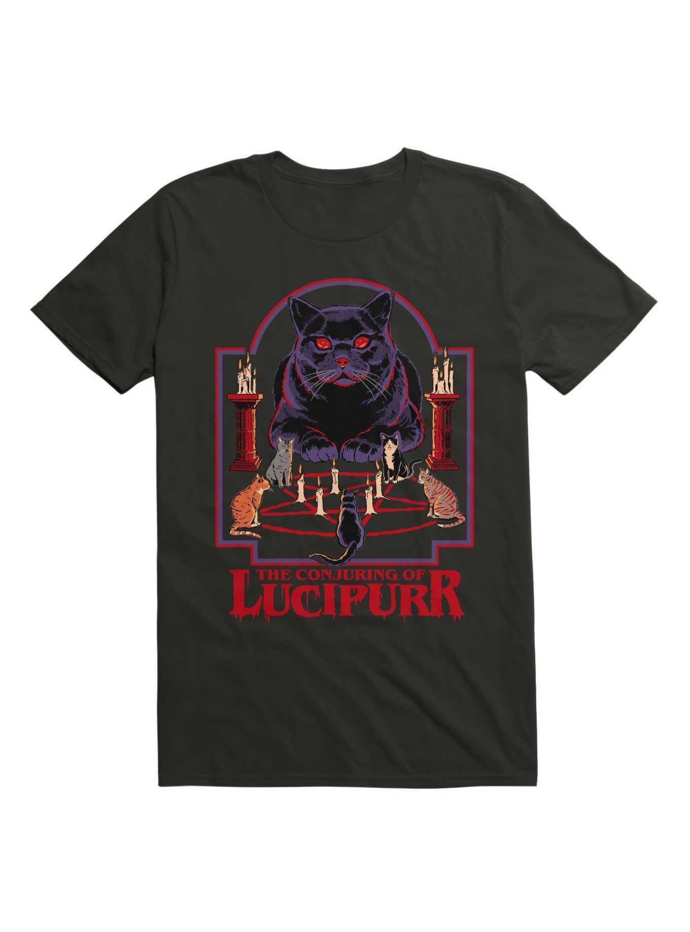 The Conjuring of Lucipurr T-Shirt By Steven Rhodes, , hi-res
