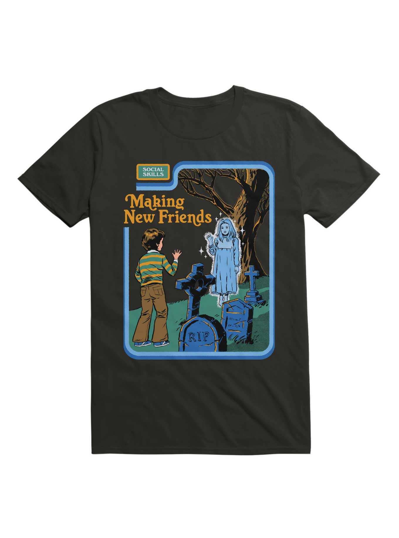Making New Friends T-Shirt By Steven Rhodes, , hi-res