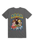 R.E.A.D. T-Shirt By Steven Rhodes, CHARCOAL, hi-res