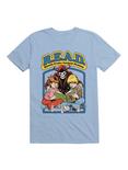 R.E.A.D. T-Shirt By Steven Rhodes, LIGHT BLUE, hi-res
