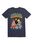 R.E.A.D. T-Shirt By Steven Rhodes, NAVY, hi-res