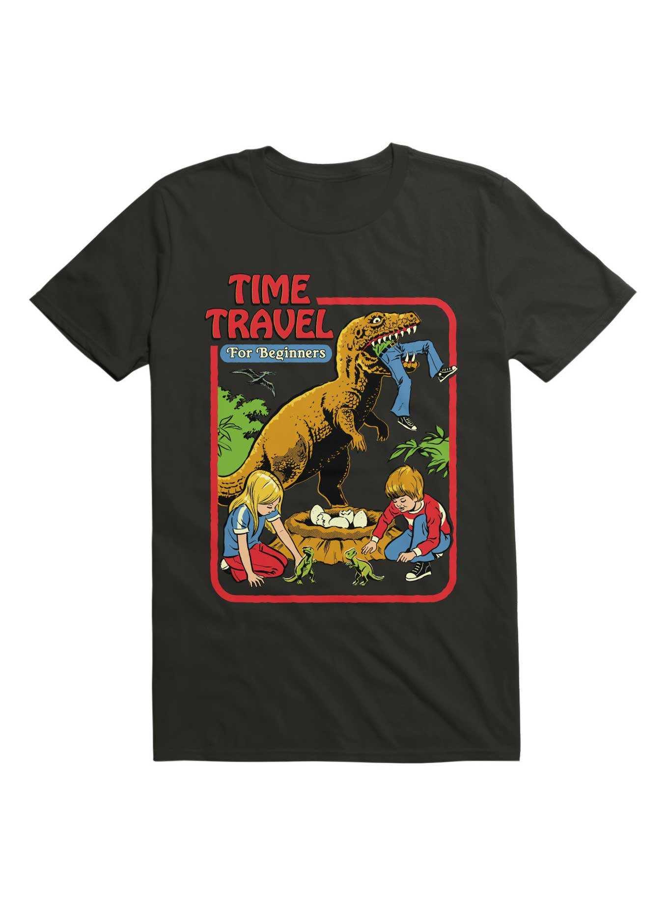Time Travel For Beginners T-Shirt By Steven Rhodes, , hi-res