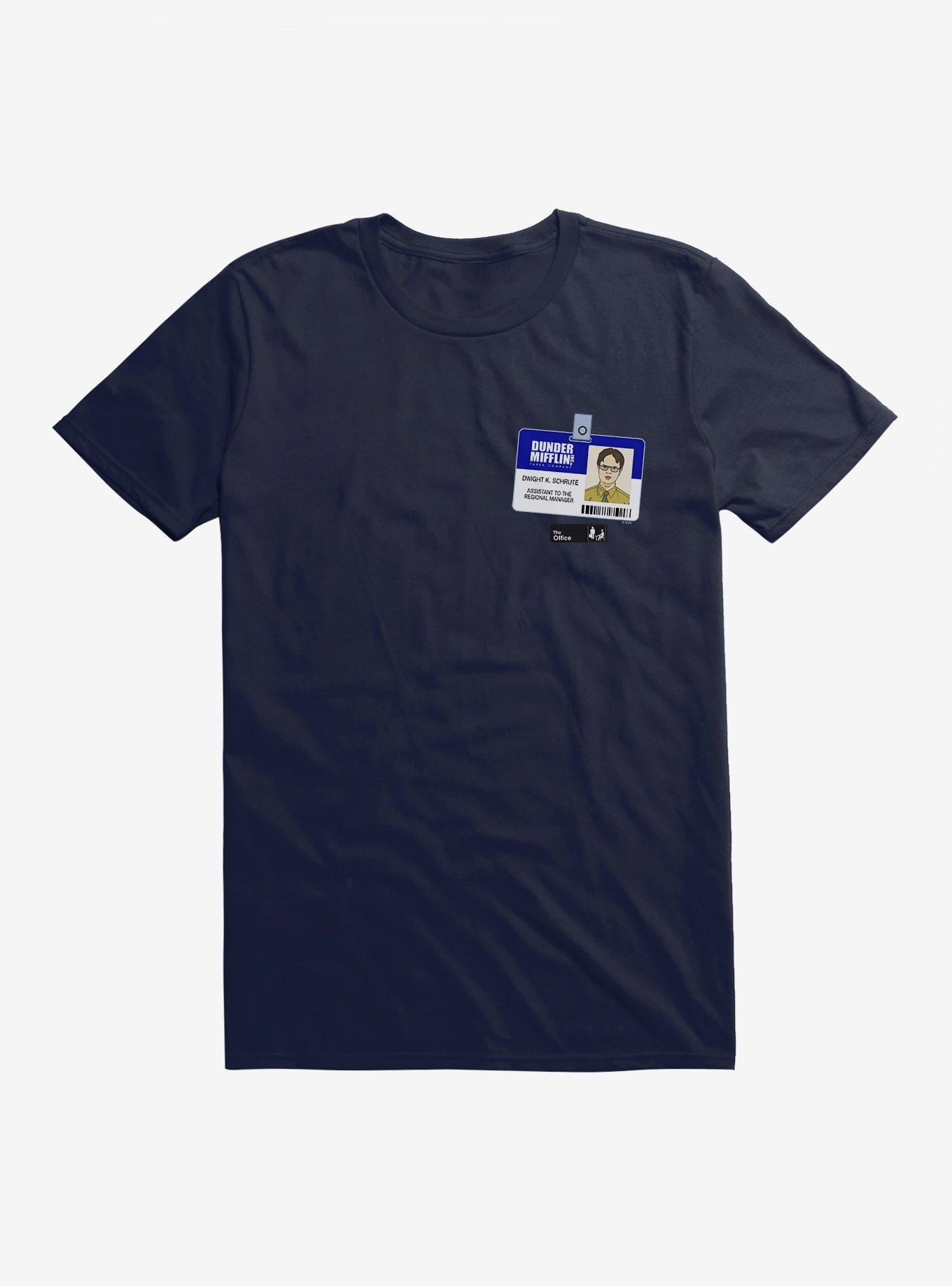 The Office Dwight Badge T-Shirt, , hi-res