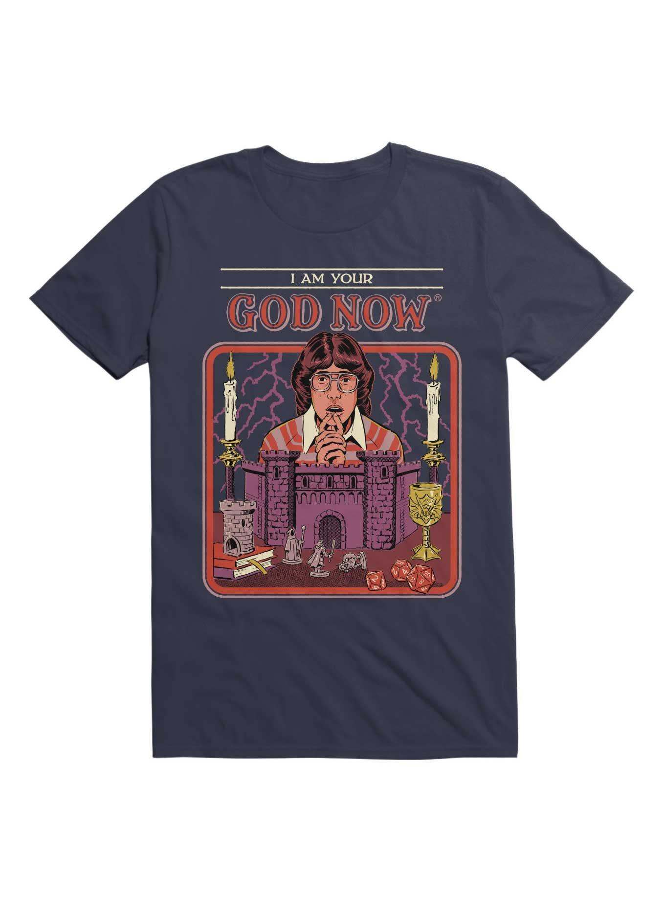 I Am Your God Now T-Shirt By Steven Rhodes, , hi-res