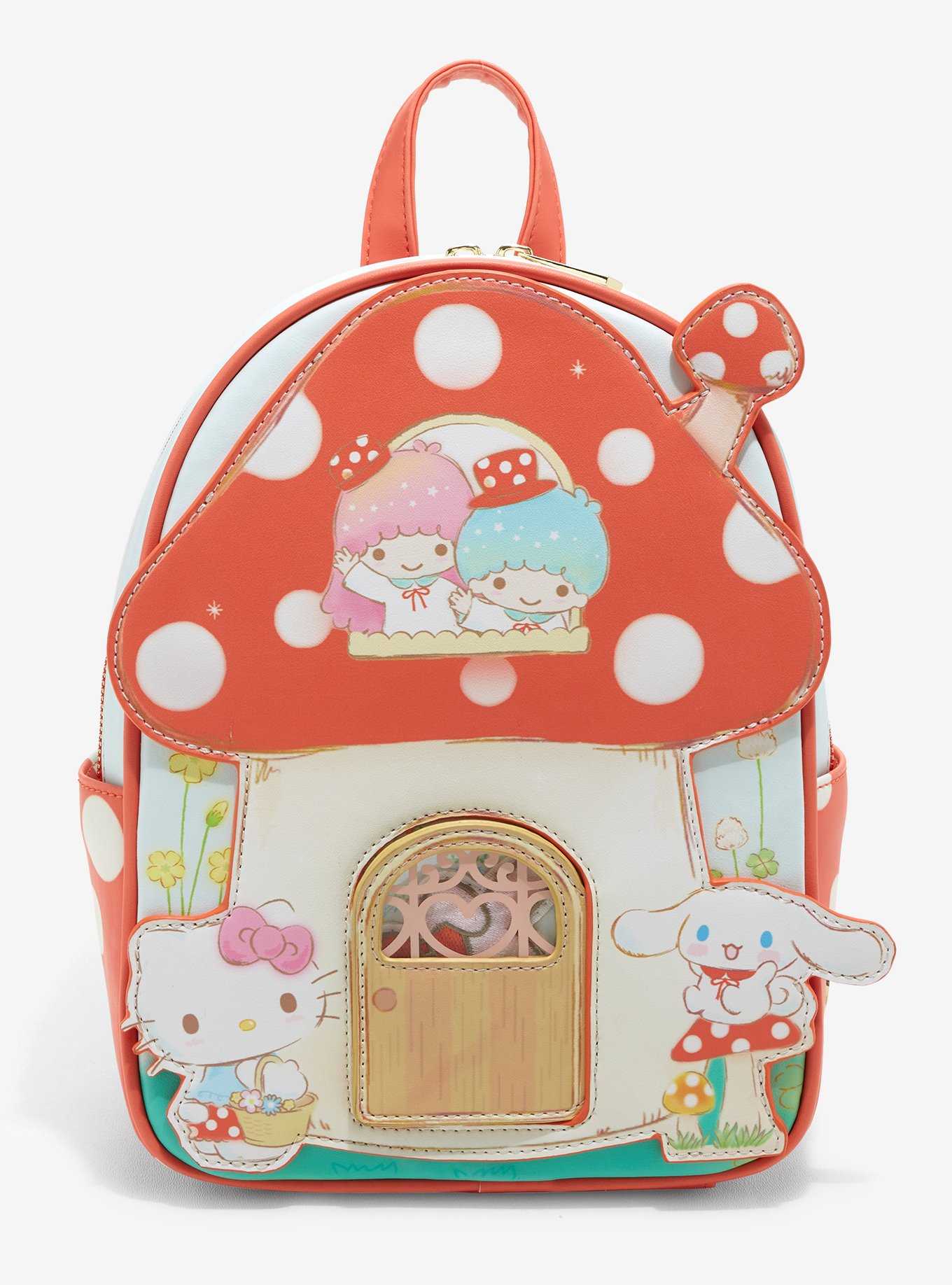 Her Universe Hello Kitty And Friends Mushroom House Mini Backpack, , hi-res