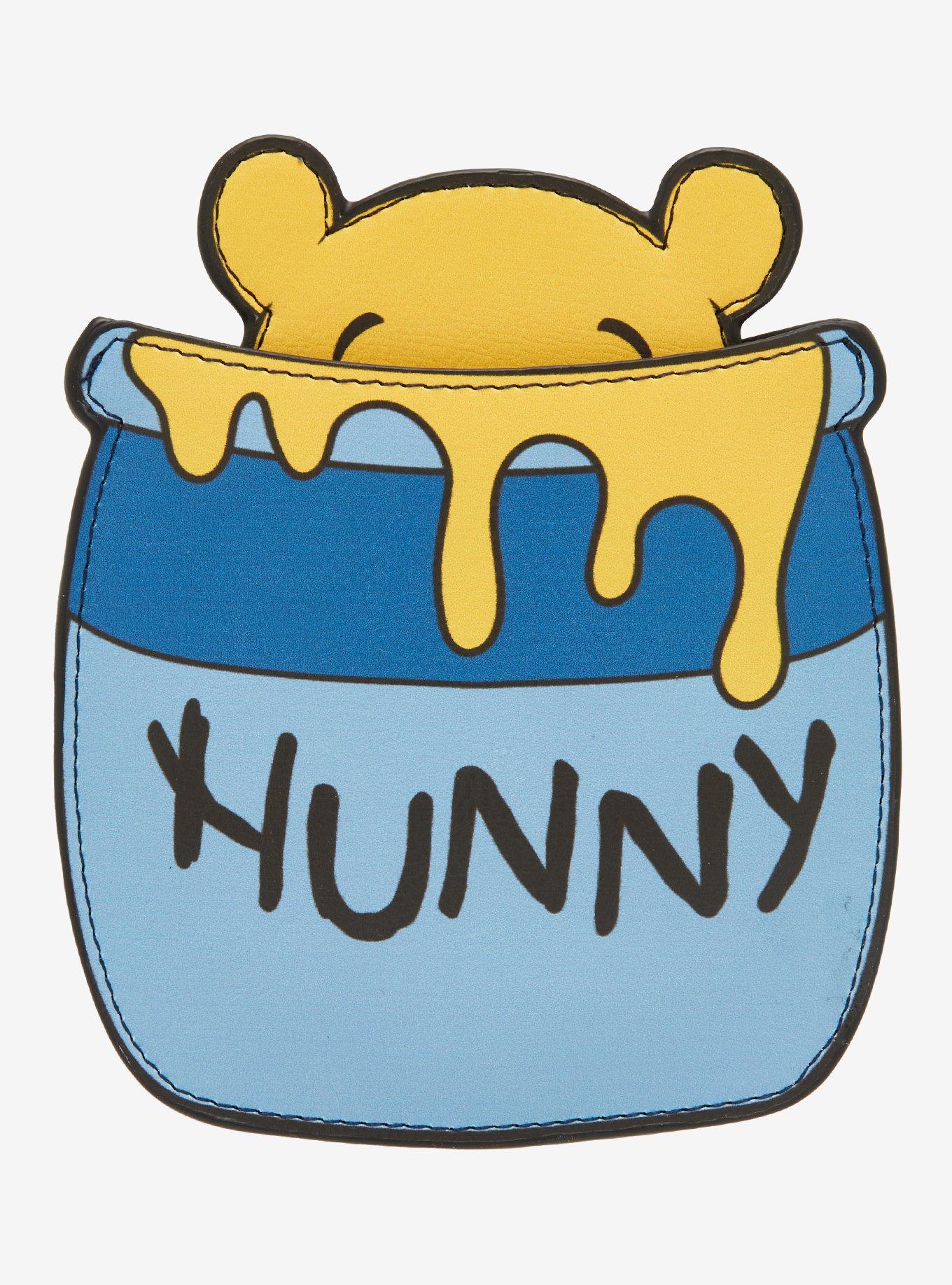 Winnie The Pooh Blue Sticker - tokopie