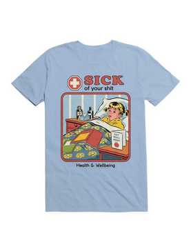 Sick of Your Sh*t T-Shirt By Steven Rhodes, , hi-res