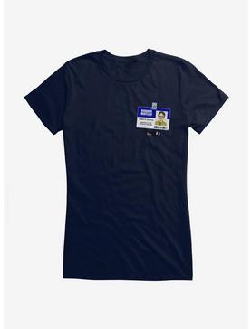 The Office Dwight Badge Girls T-Shirt, , hi-res