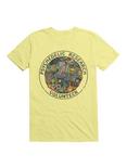 Psychedelic Research Volunteer T-Shirt By Steven Rhodes, CORN SILK, hi-res