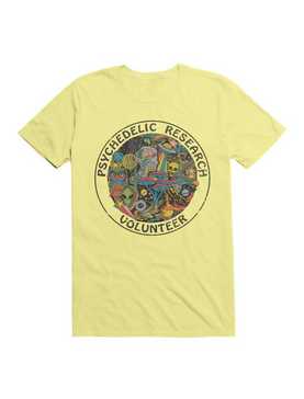 Psychedelic Research Volunteer T-Shirt By Steven Rhodes, , hi-res